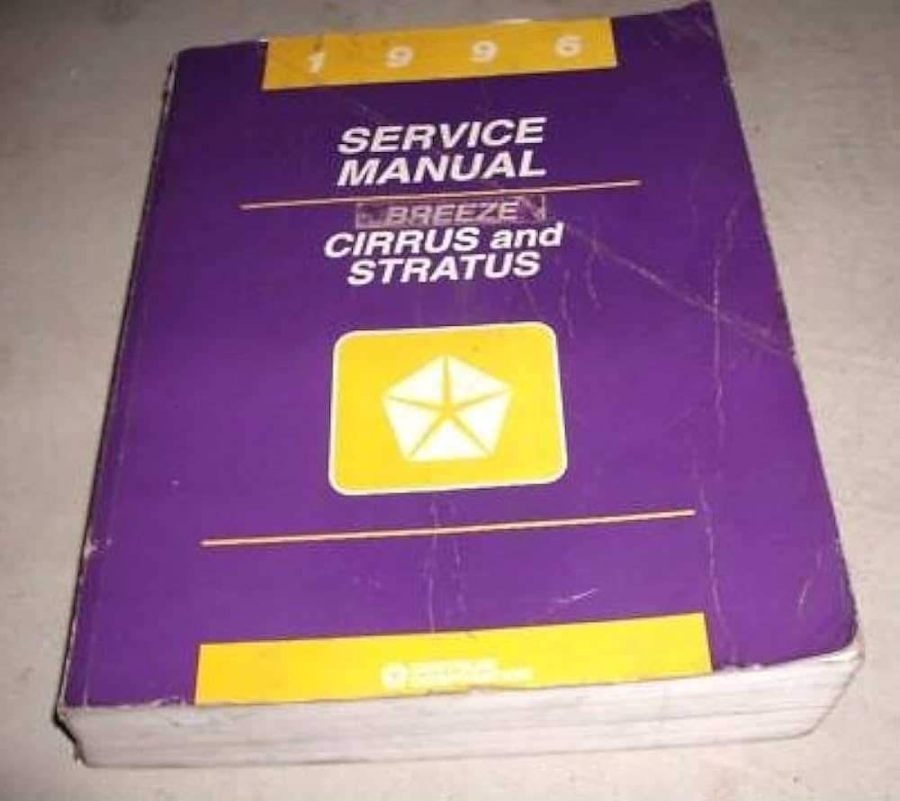 dodge stratus repair manual