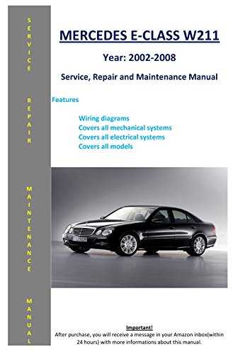 mercedes w211 repair manual