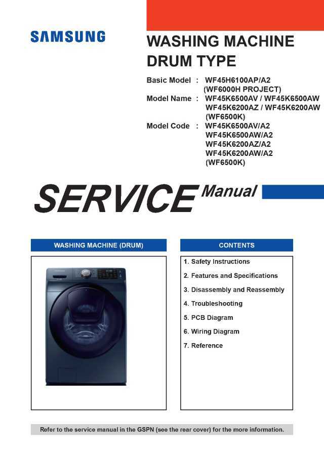 samsung dishwasher repair manual