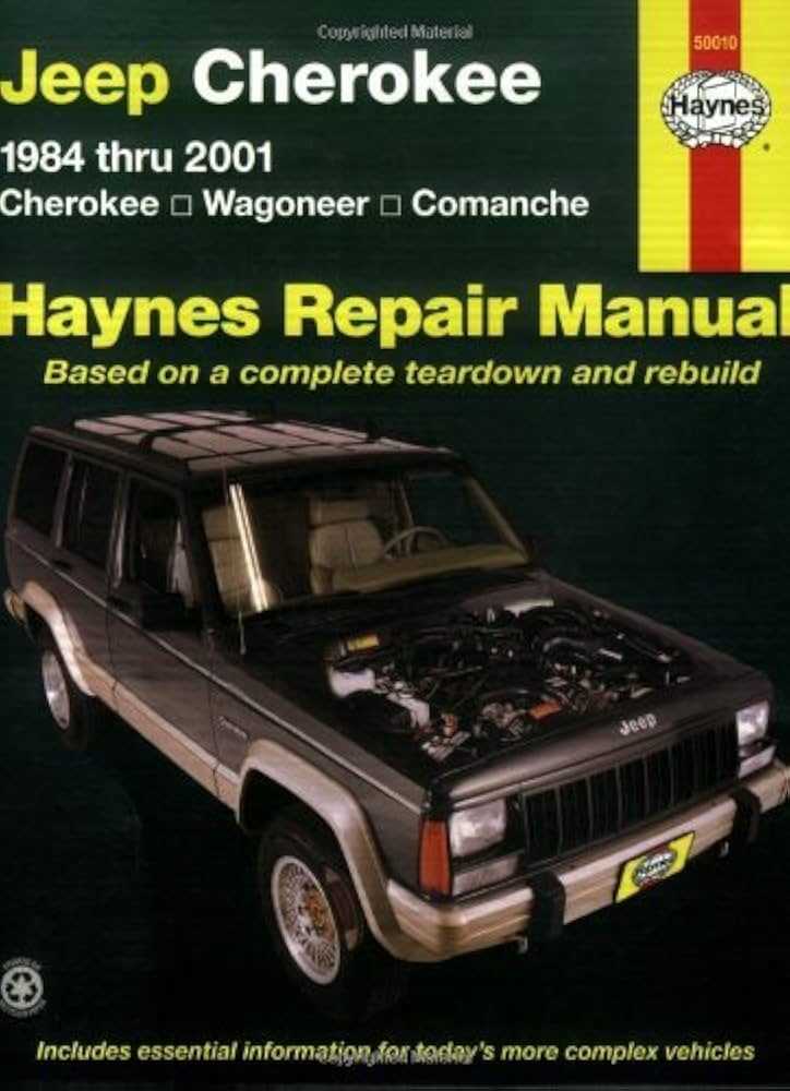 jeep cherokee repair manual