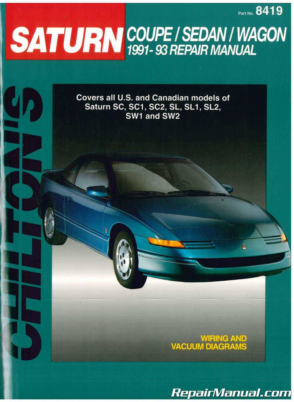 used chilton auto repair manual