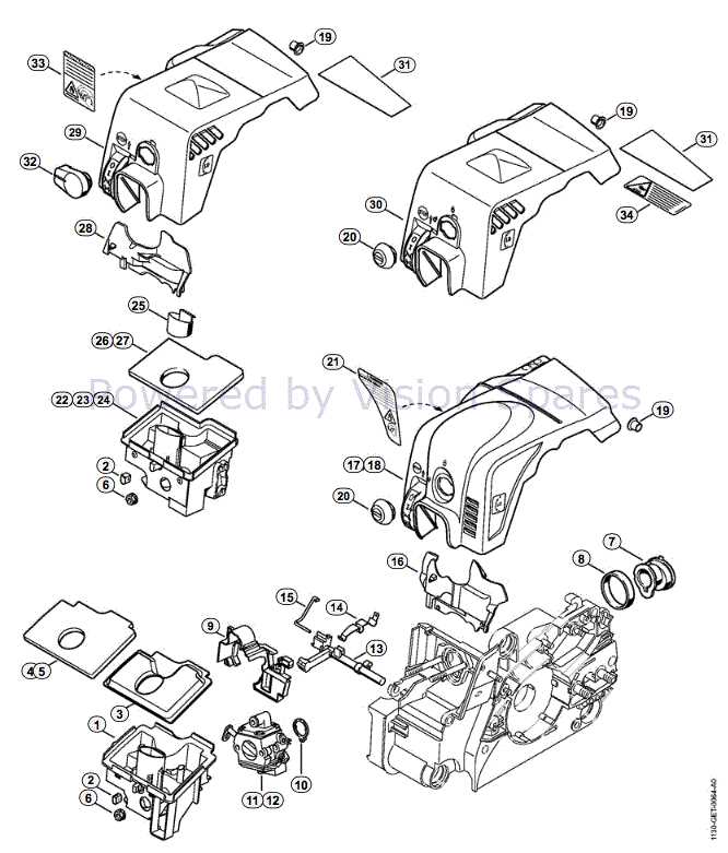 stihl chainsaw ms170 service repair manual