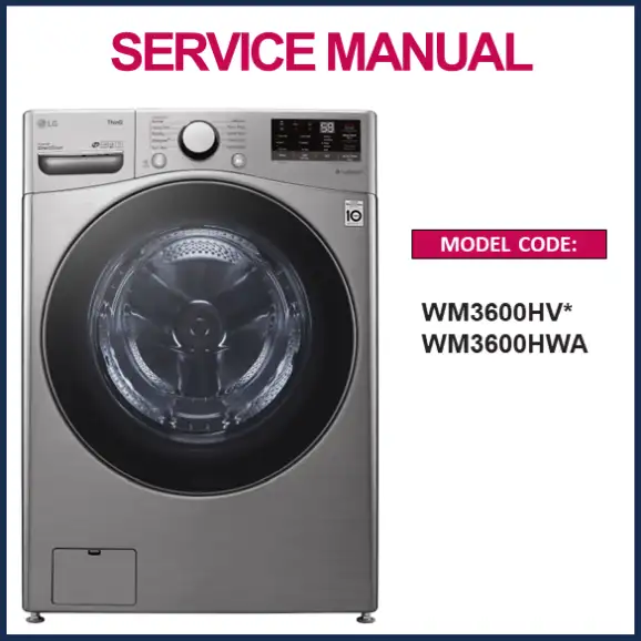 lg washer repair manual