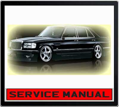 mercedes benz w126 repair manual