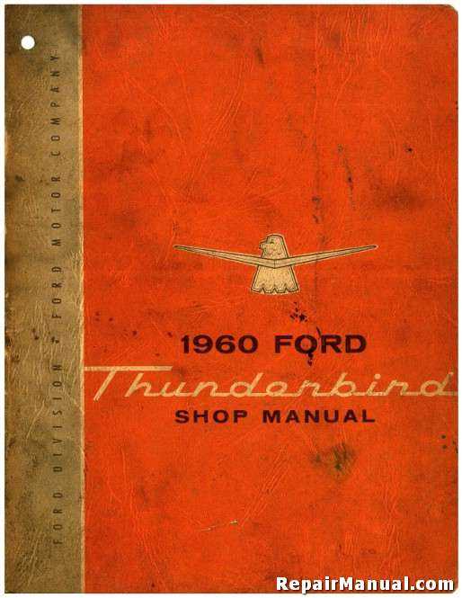 ford thunderbird repair manual