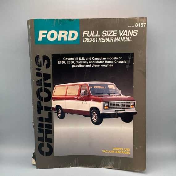 ford e150 repair manual