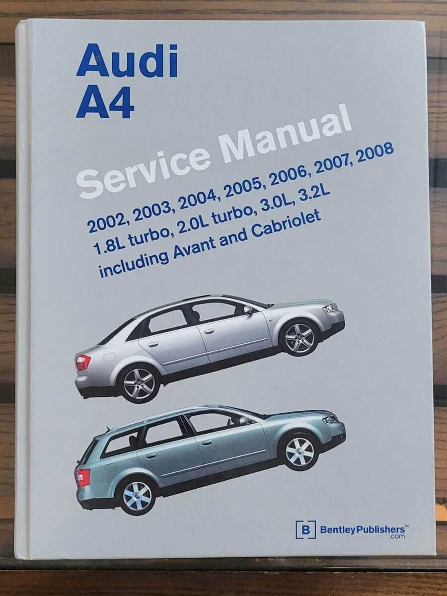 audi a4 2002 repair manual