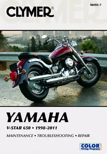 free yamaha v star 650 repair manual