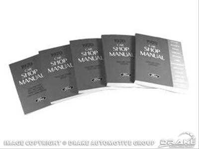 1970 ford mustang repair manual