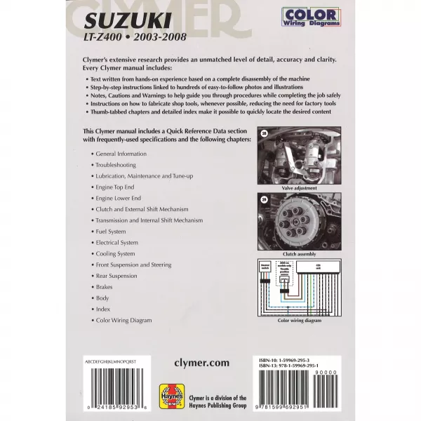 suzuki ltz 400 repair manual