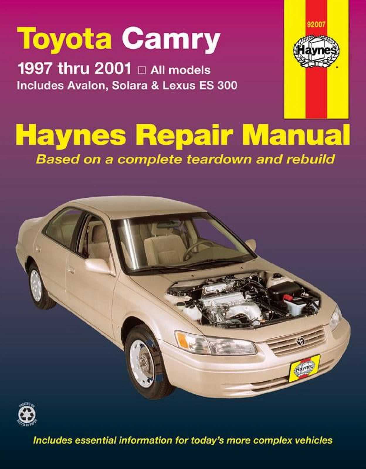 1994 toyota camry repair manual