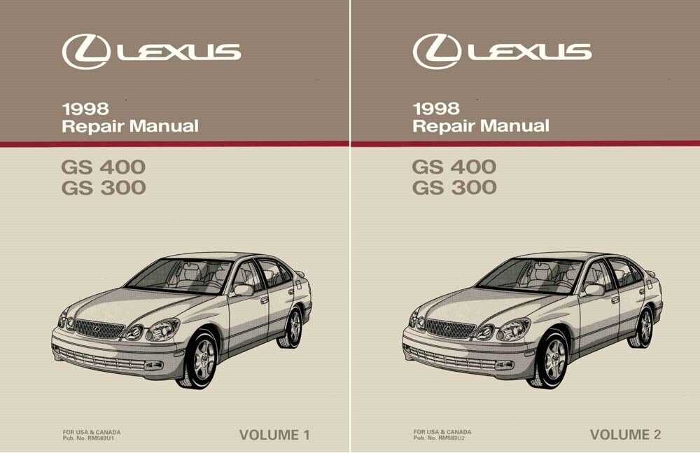 lexus auto repair manuals