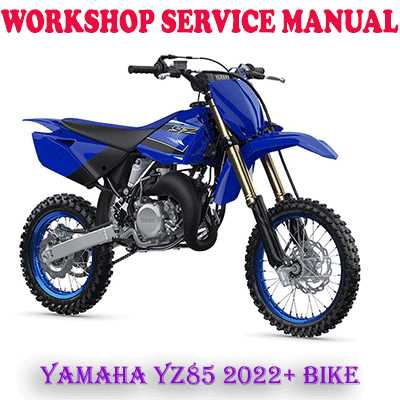 yamaha yz85 repair manual