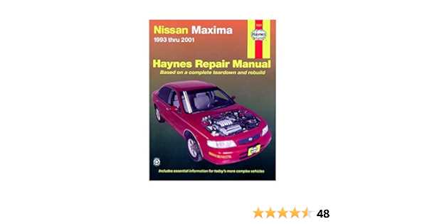 2001 nissan maxima repair manual