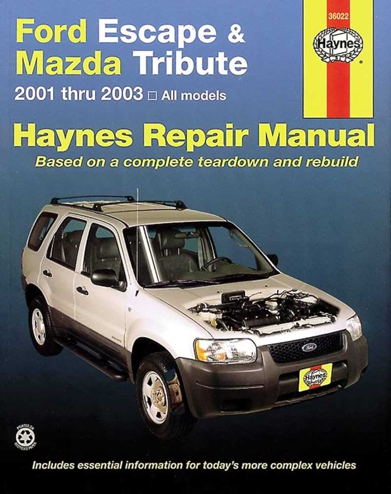 2012 ford escape repair manual