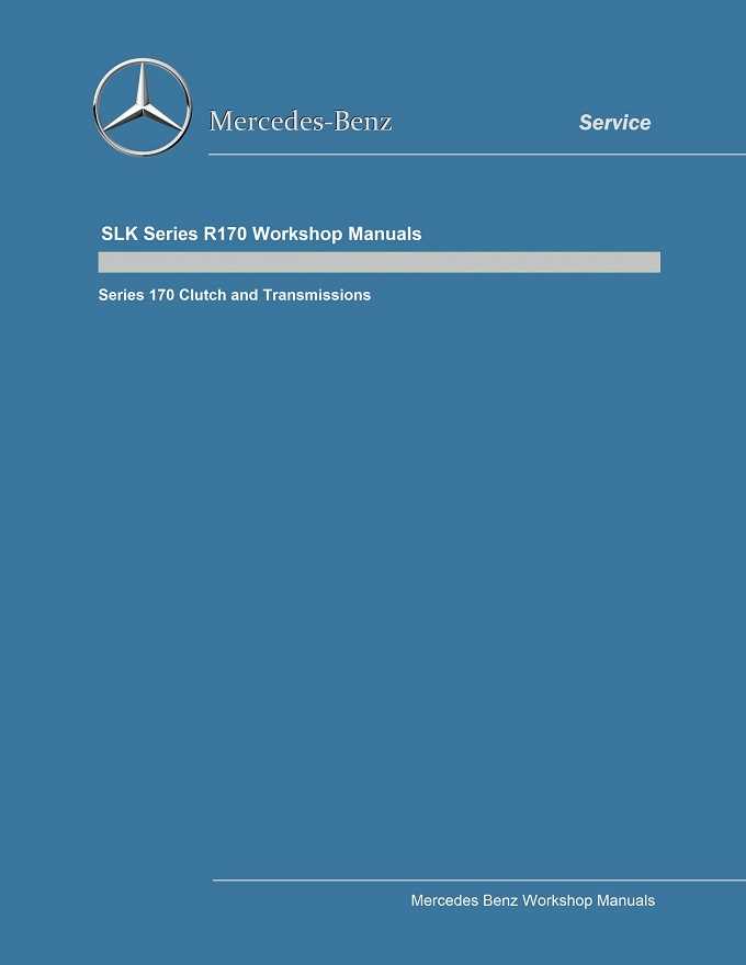 mercedes benz slk 230 repair manual