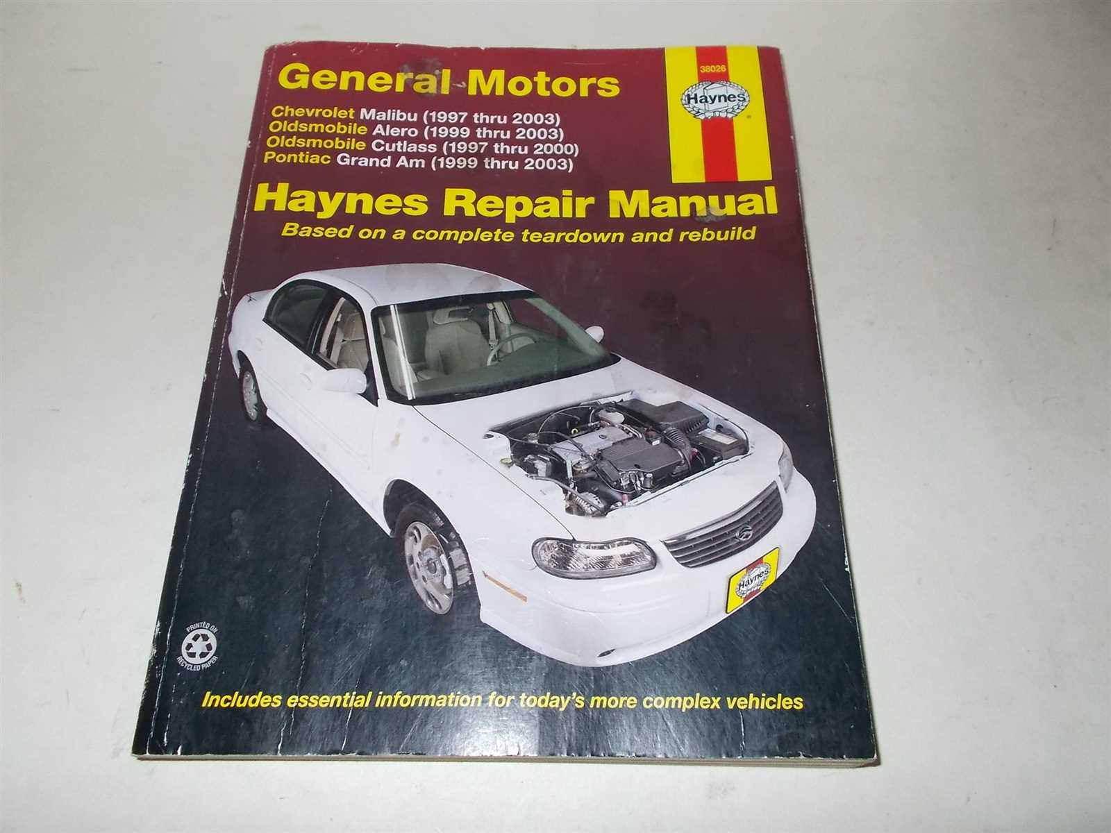 2003 chevy malibu repair manual