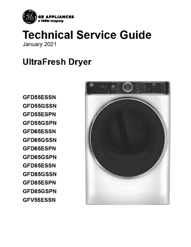 ge clothes washer repair manual