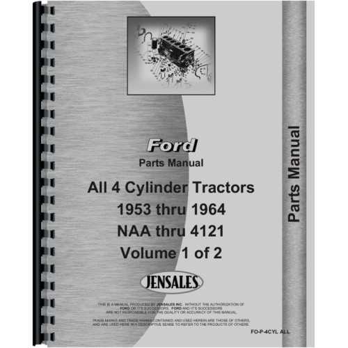 ford 4000 tractor repair manual