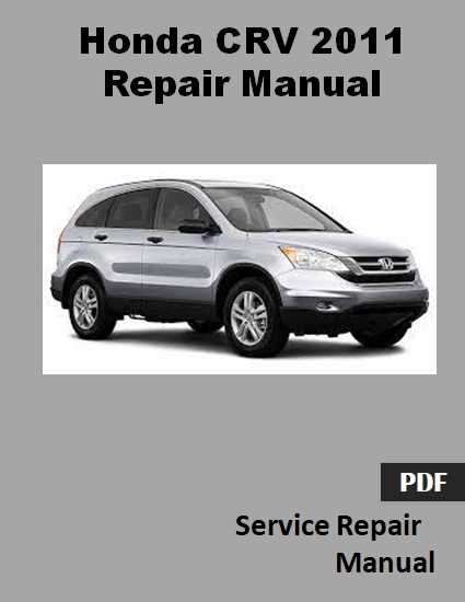 2010 honda crv repair manual