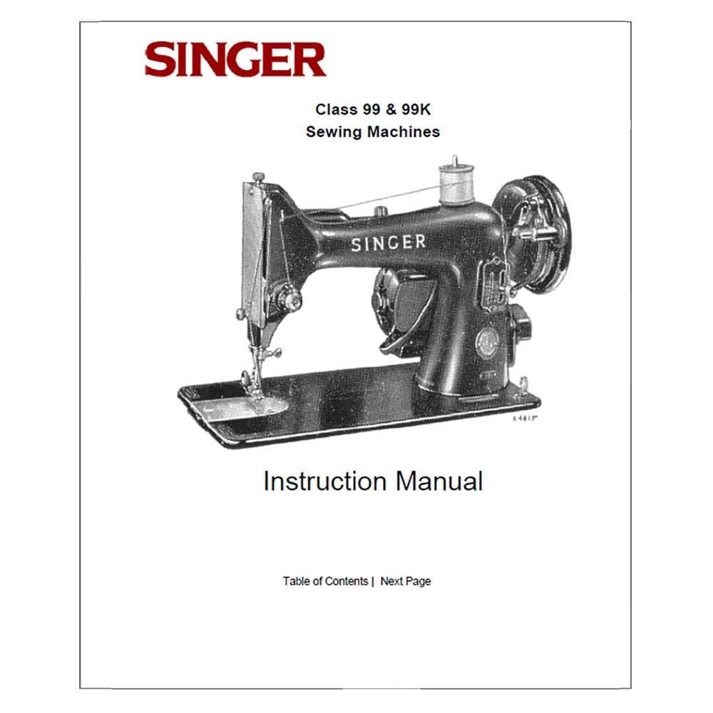 singer 99k repair manual