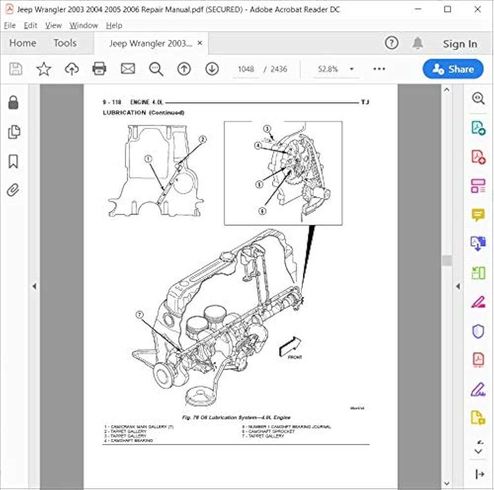 2004 jeep wrangler repair manual