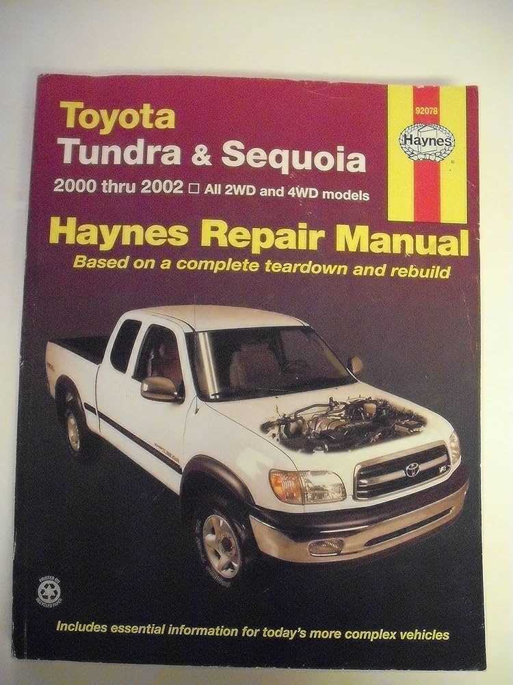 2006 toyota sequoia repair manual