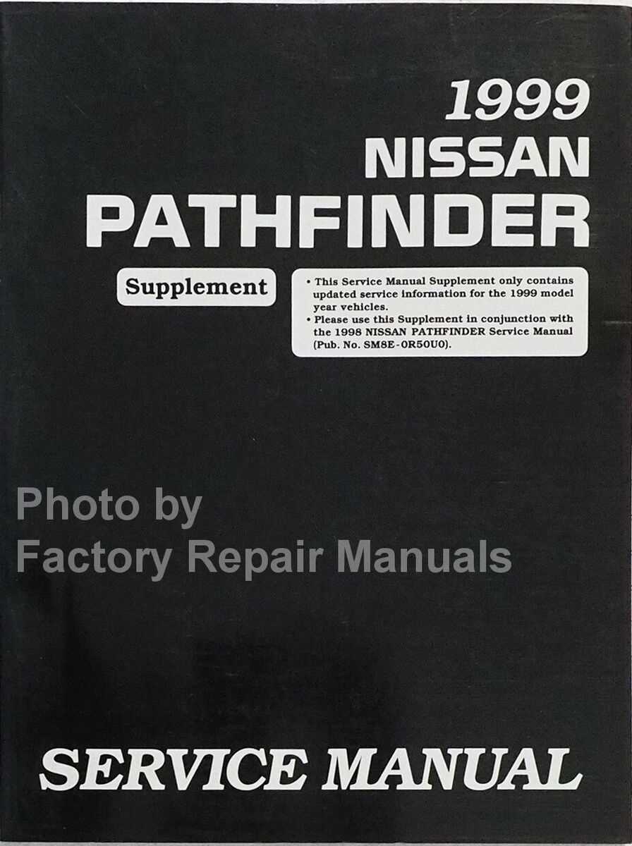 1999 nissan pathfinder repair manual