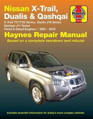 nissan qashqai repair manual