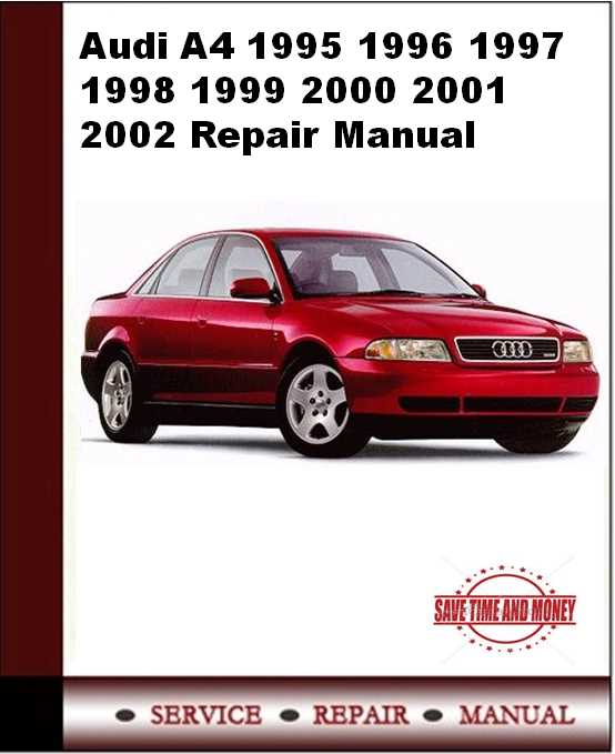 audi a4 service repair manual