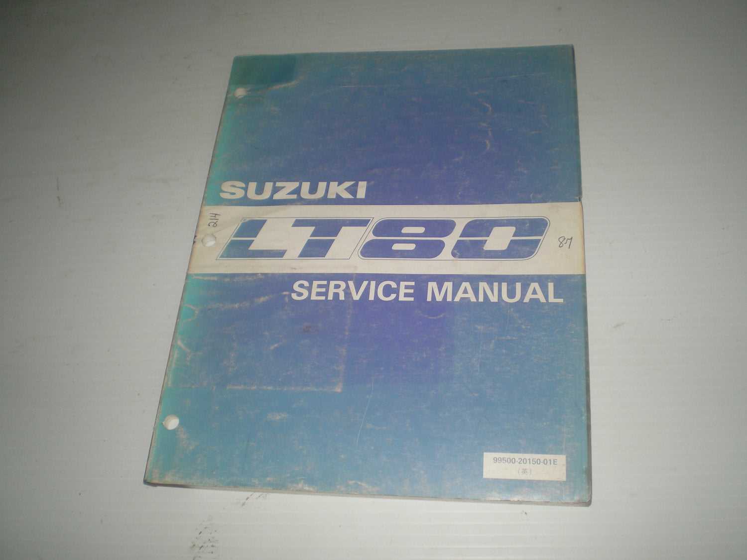 suzuki lt80 repair manual