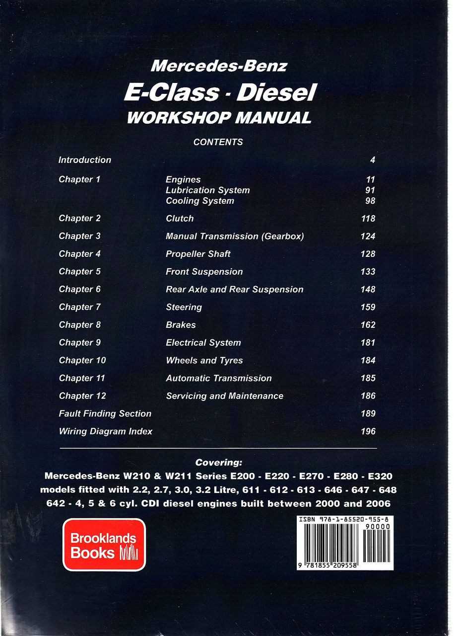 2000 mercedes e320 repair manual