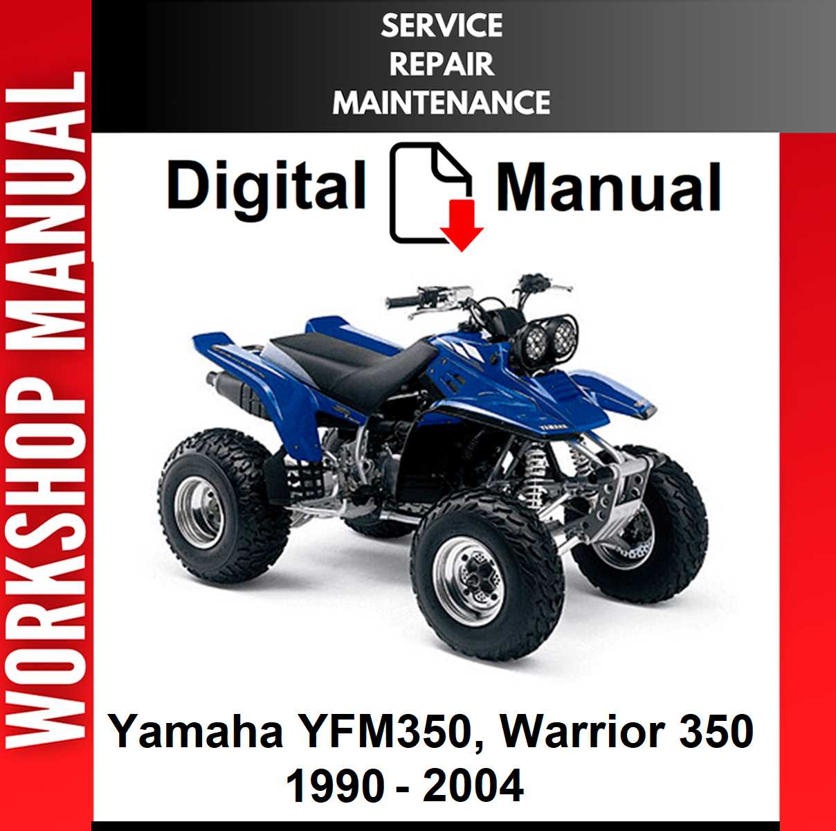 1988 yamaha warrior 350 repair manual