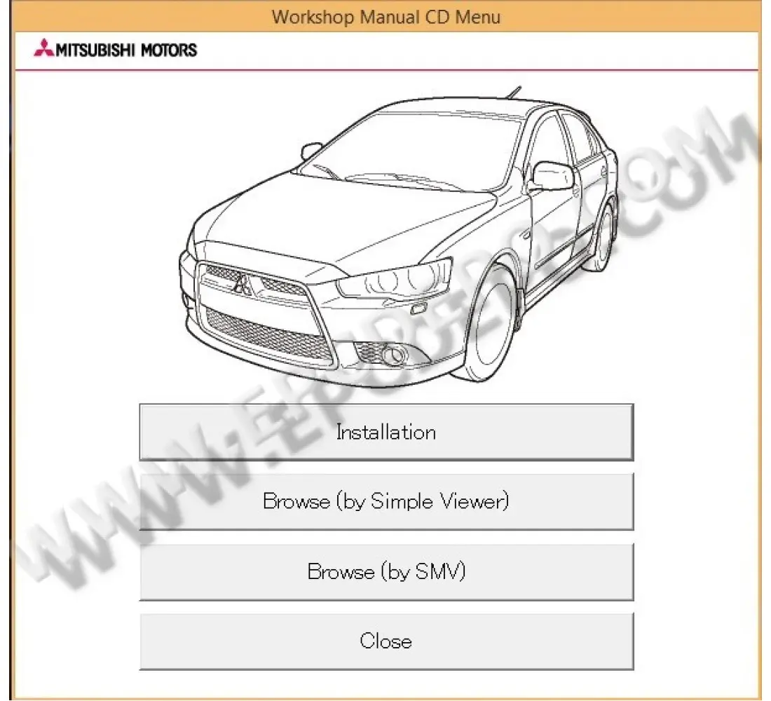 2008 lancer repair manual