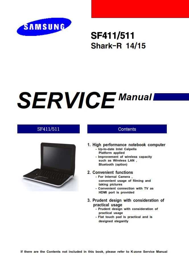 laptops service repair manuals