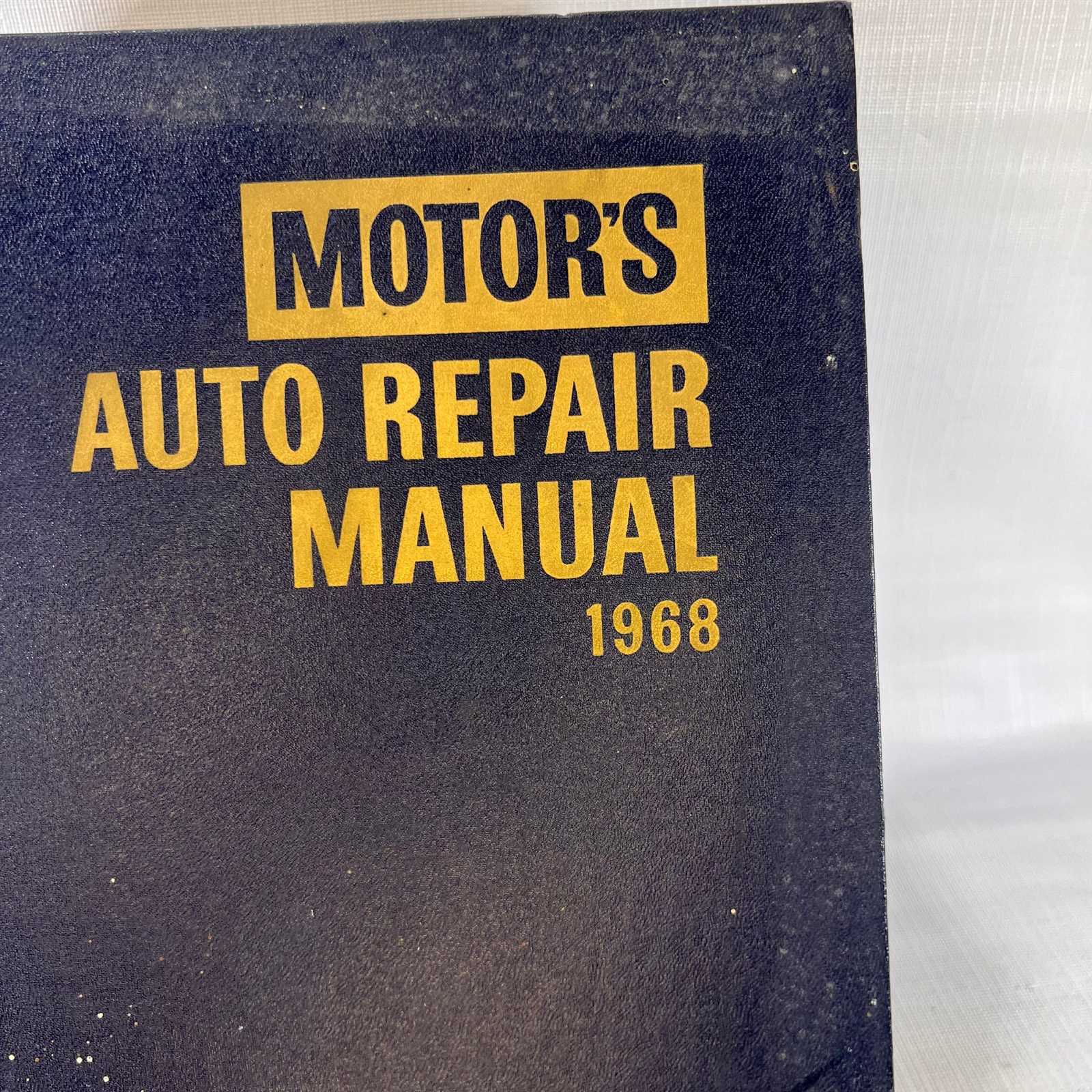 car engine repair manual