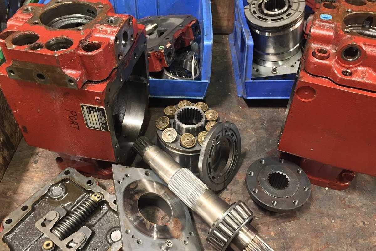 manual hydraulic pump repair