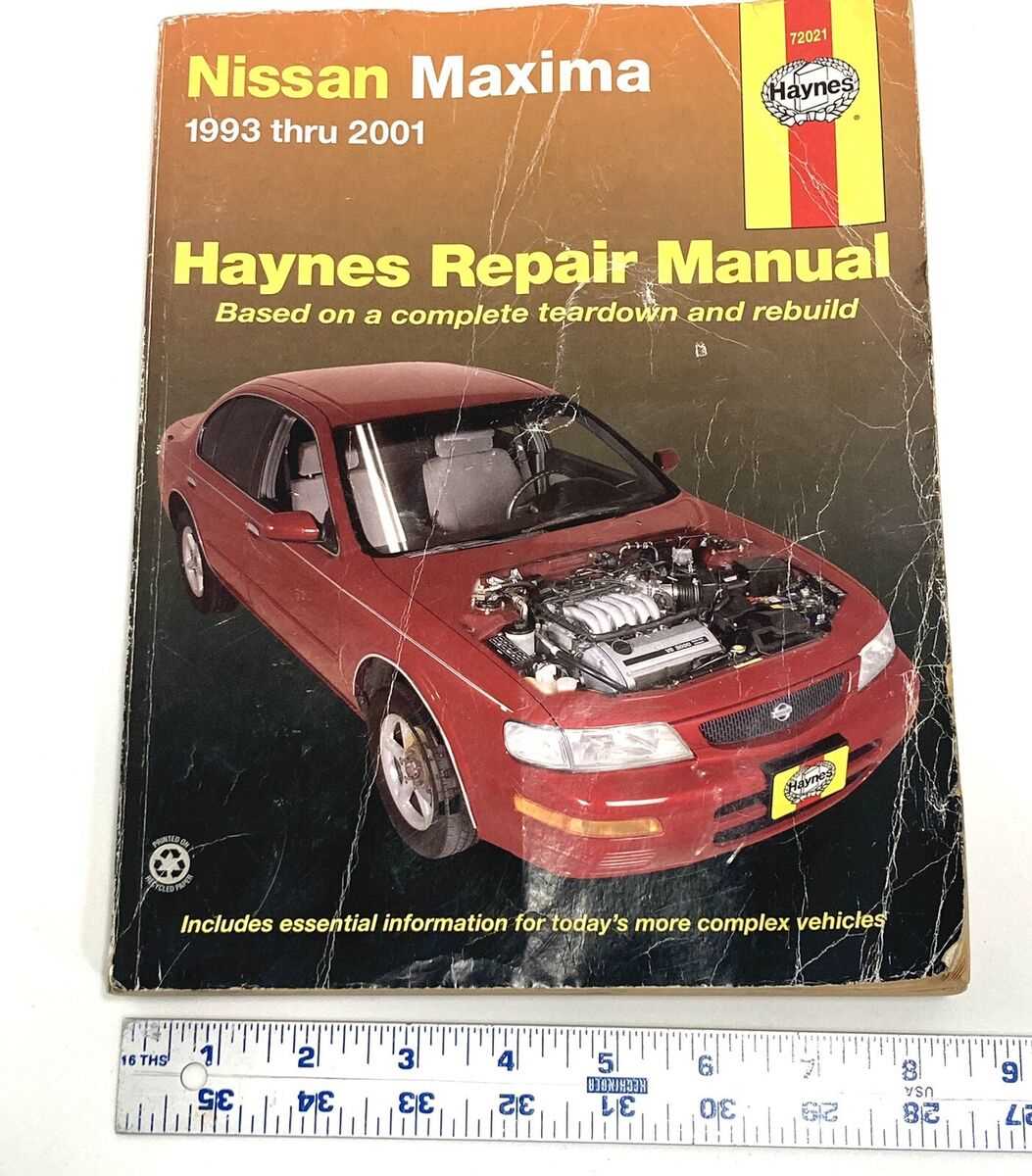 2001 nissan maxima repair manual