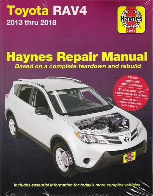 2009 toyota rav4 repair manual