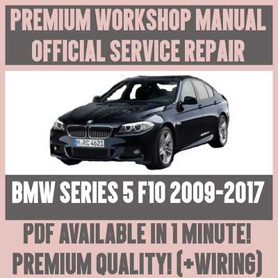 bmw f10 repair manual