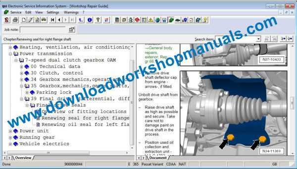 2007 volkswagen passat repair manual