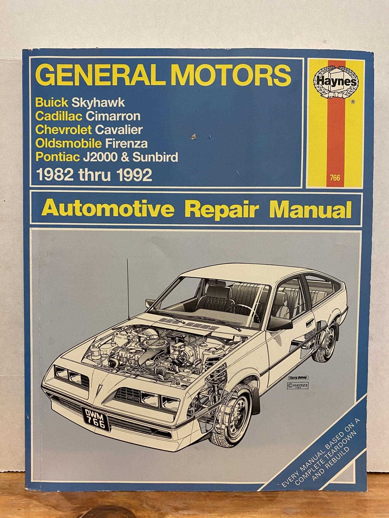 chevrolet cavalier repair manual