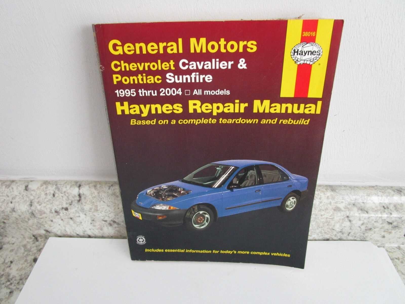 chevrolet cavalier repair manual