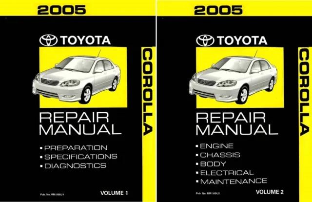 toyota corolla repair manual