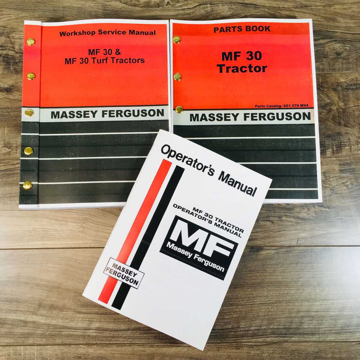 massey ferguson 65 repair manuals