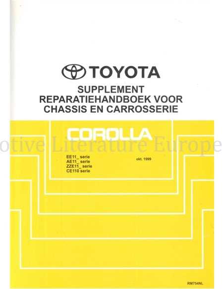 99 toyota corolla repair manual