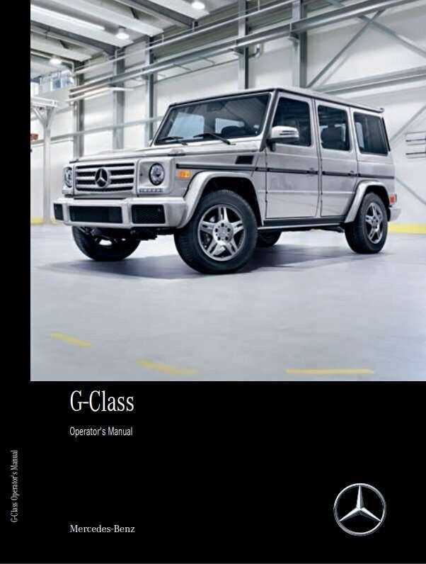 mercedes g class repair manual