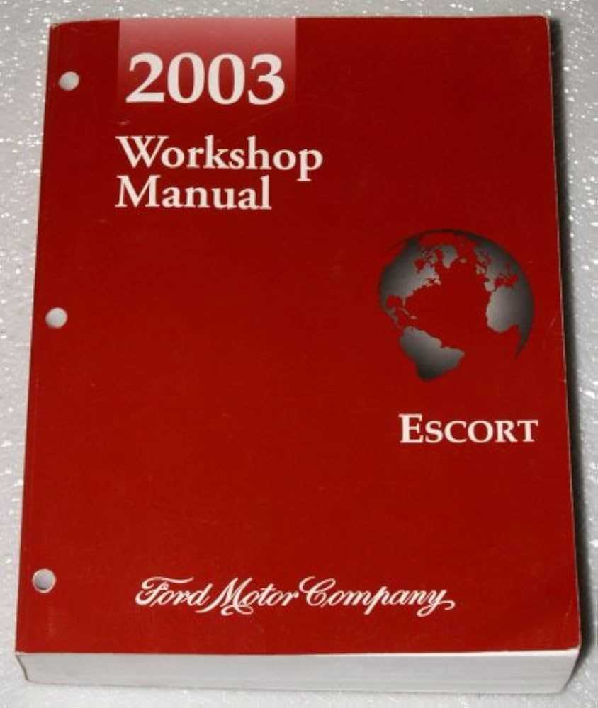 ford escort zx2 repair manual