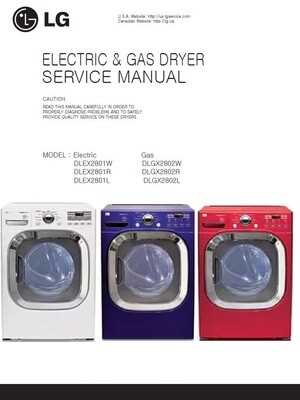 lg washer repair manual