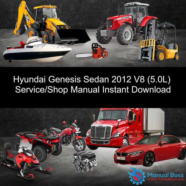 2012 hyundai genesis sedan repair manual